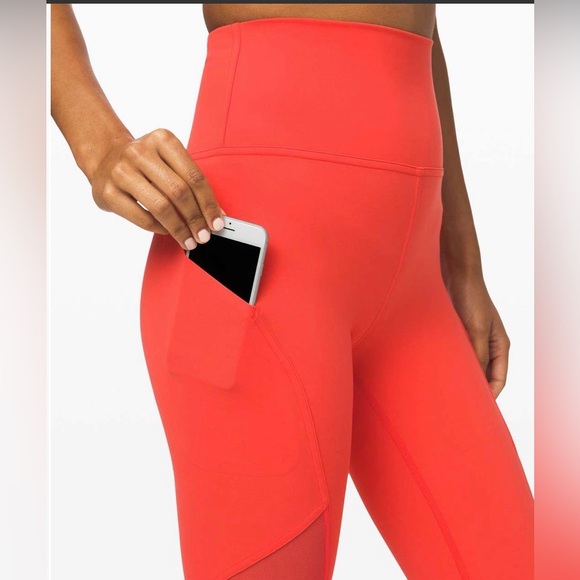 Lululemon Mastered Motion High-Rise Tight 28” Thermal Red - Picture 14 of 16